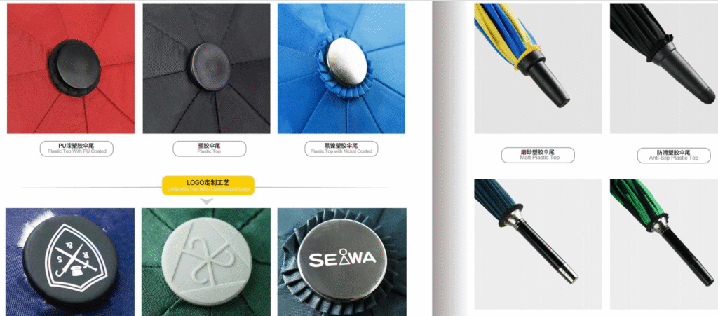 umbrella tops custom